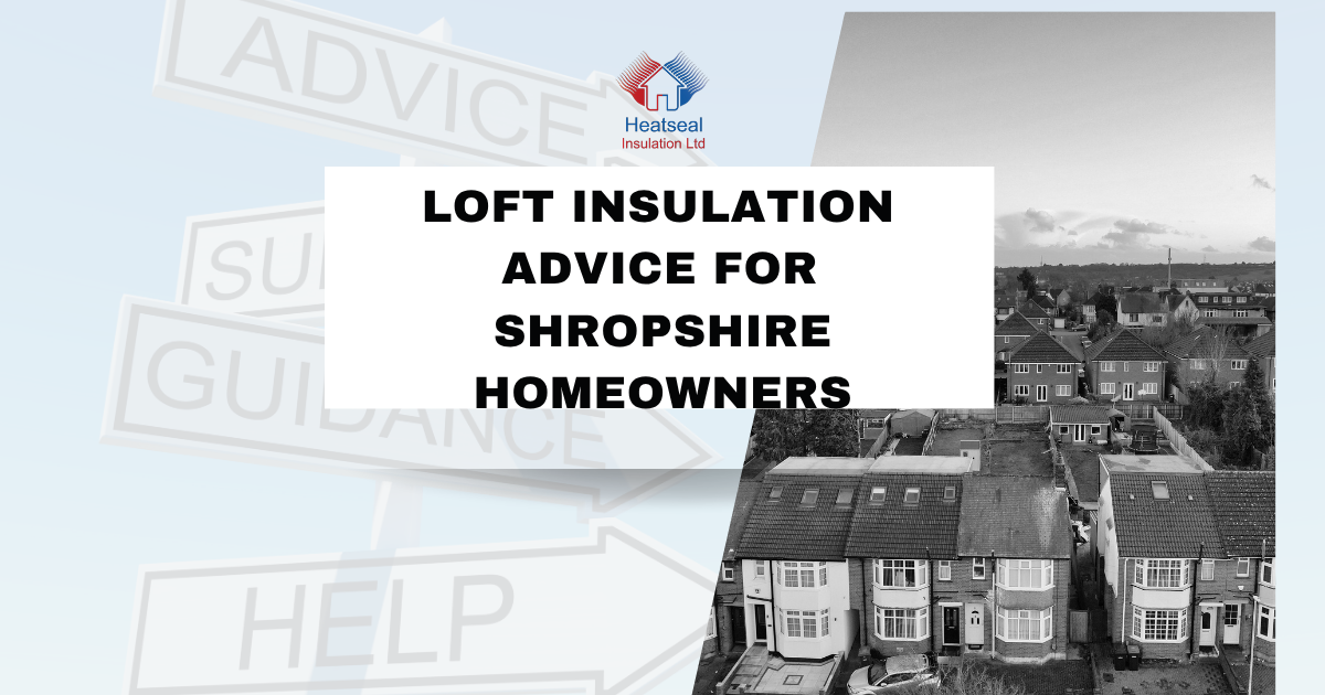 Loft Insulation Advice For Shropshire Homeowners